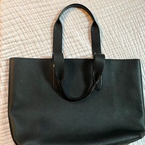 Louis Vuitton Cabas Voyage NM Taurillon Leather Black